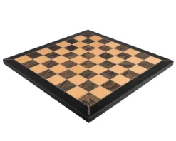 Saluzzo Real Leather Luxury Chess Board 16.5 Inch