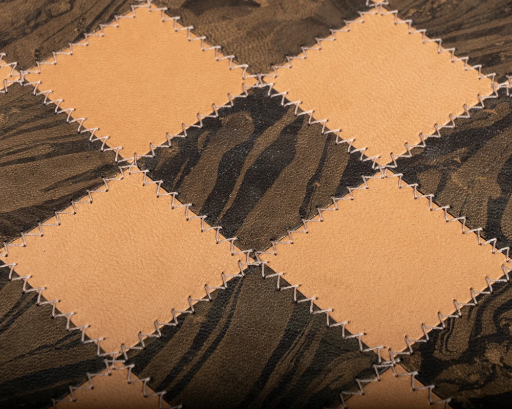 Saluzzo Real Leather Luxury Chess Board 16.5 Inch 3 Saluzzo Real Leather Luxury Chess Board 16.5 Inch - Image 3