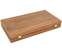 Manopoulos Deluxe Walnut And Maple Backgammon Set -Board Games - Chess And Cards Shop MANT 1K 04