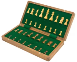 Deluxe Hardwood Folding Travel 14 Inch Chess Set 8 Deluxe Hardwood Folding Travel 14 Inch Chess Set -Board Games - Chess And Cards Shop NEWRC066 02