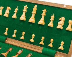 Deluxe Hardwood Folding Travel 14 Inch Chess Set 9 Deluxe Hardwood Folding Travel 14 Inch Chess Set -Board Games - Chess And Cards Shop NEWRC066 03