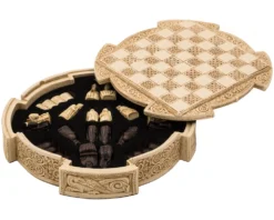 Isle Of Lewis Compact Celtic Chess Set 9 Inches In Ivory 9 Isle Of Lewis Compact Celtic Chess Set 9 Inches In Ivory -Board Games - Chess And Cards Shop NMS018 02