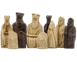 Isle Of Lewis Compact Celtic Chess Set 9 Inches In Ivory 13 Isle Of Lewis Compact Celtic Chess Set 9 Inches In Ivory -Board Games - Chess And Cards Shop NMS018 06