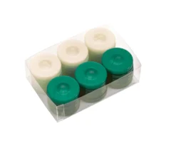 Deluxe Backgammon Stones Green & Ivory 36mm