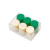 Deluxe Backgammon Stones Green & Ivory 26mm