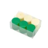 Backgammon Stones In Green & Ivory 26mm