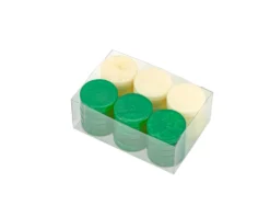 Backgammon Stones In Green & Ivory 26mm