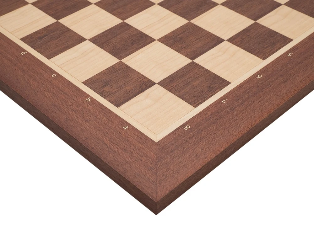 16 Inch No.4 Inlaid Wooden Chess Board With Notation 2 16 Inch No.4 Inlaid Wooden Chess Board With Notation - Image 2