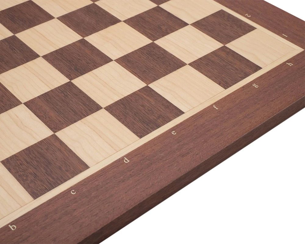 16 Inch No.4 Inlaid Wooden Chess Board With Notation 3 16 Inch No.4 Inlaid Wooden Chess Board With Notation - Image 3