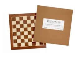 Wooden Chess Board - 19 Inch No.5 Inlaid Mahogany