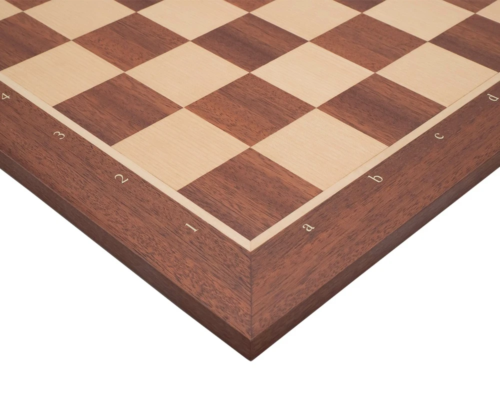 19 Inch No.5 Inlaid Wooden Chess Board With Notation 2 19 Inch No.5 Inlaid Wooden Chess Board With Notation - Image 2