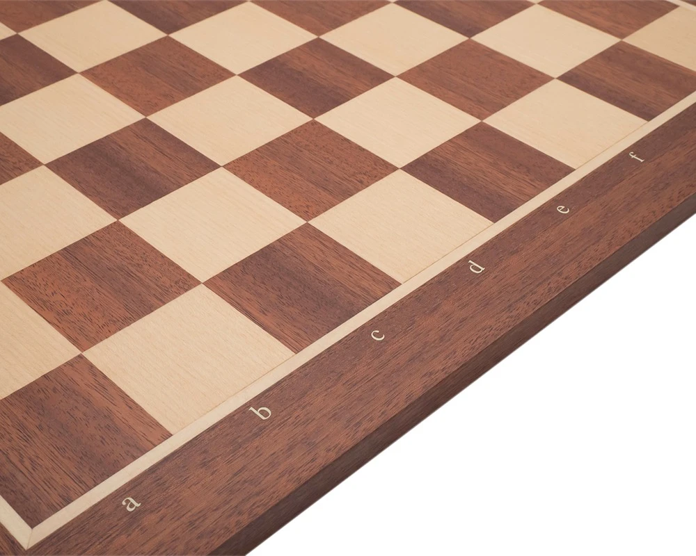 19 Inch No.5 Inlaid Wooden Chess Board With Notation 3 19 Inch No.5 Inlaid Wooden Chess Board With Notation - Image 3