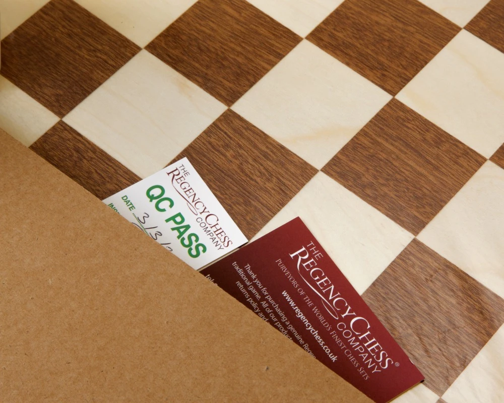 Wooden Chess Board - 19 Inch No.5 Inlaid Mahogany 4 Wooden Chess Board - 19 Inch No.5 Inlaid Mahogany - Image 4