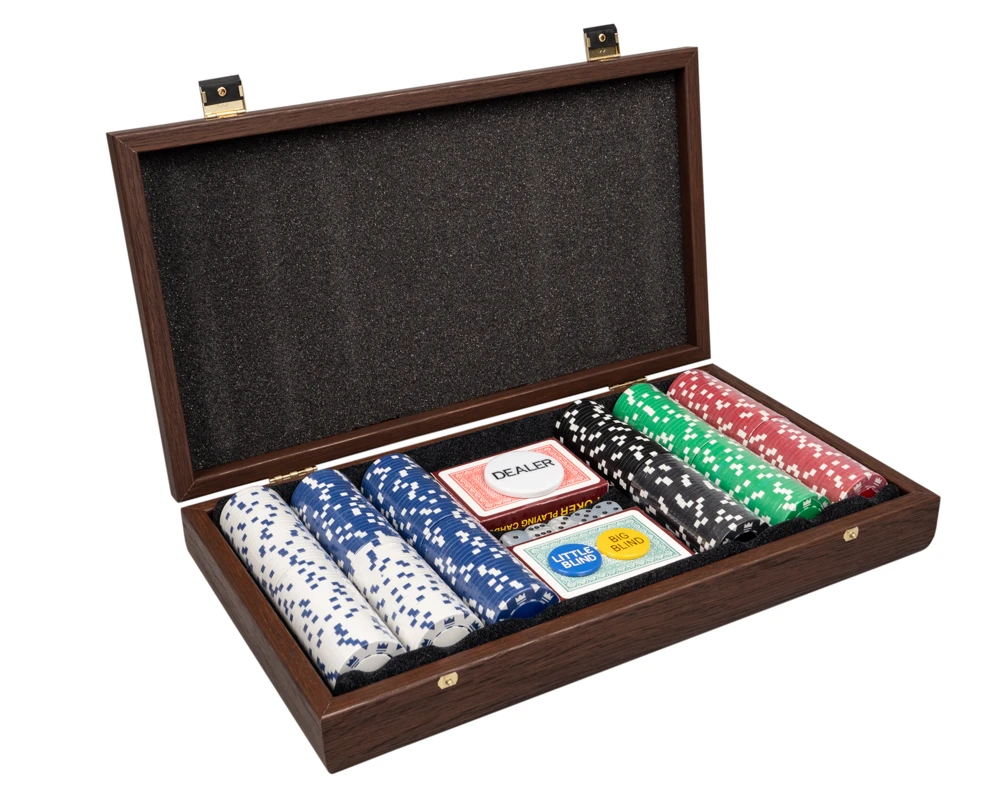 Deluxe Poker Compendium In Walnut Case 6 Deluxe Poker Compendium In Walnut Case - Image 6