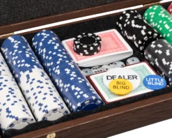 Deluxe Poker Compendium In Walnut Case 22 Deluxe Poker Compendium In Walnut Case -Board Games - Chess And Cards Shop PXL20330 8