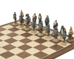 Medieval Hand Painted Themed Chess Pieces By Italfama -Board Games - Chess And Cards Shop R67627 05