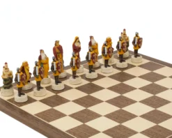 Medieval Hand Painted Themed Chess Pieces By Italfama -Board Games - Chess And Cards Shop R67627 06