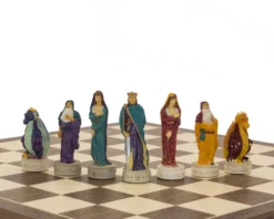 Medieval Hand Painted Themed Chess Pieces By Italfama -Board Games - Chess And Cards Shop R67627 07