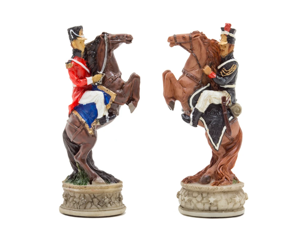 Battle Of Waterloo Hand Painted Themed Chess Pieces By Italfama 4 Battle Of Waterloo Hand Painted Themed Chess Pieces By Italfama - Image 4