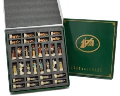 The Romans Vs Greeks Hand Painted Chess Pieces By Italfama 15 The Romans Vs Greeks Hand Painted Chess Pieces By Italfama -Board Games - Chess And Cards Shop R68122 08