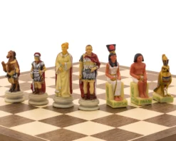 The Romans Vs Egyptians Hand Painted Themed Chess Pieces By Italfama 14 The Romans Vs Egyptians Hand Painted Themed Chess Pieces By Italfama -Board Games - Chess And Cards Shop R68155 07