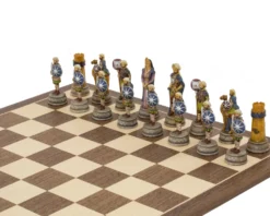 The Romans Vs Arabs Hand Painted Themed Chess Pieces By Italfama 12 The Romans Vs Arabs Hand Painted Themed Chess Pieces By Italfama -Board Games - Chess And Cards Shop R68182 05