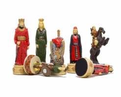 The England Vs Scotland Hand Painted Themed Chess Pieces By Italfama -Board Games - Chess And Cards Shop R69060 03