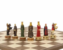 The England Vs Scotland Hand Painted Themed Chess Pieces By Italfama -Board Games - Chess And Cards Shop R69060 07