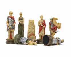 The Romans Vs Gladiators Hand Painted Themed Chess Pieces By Italfama 10 The Romans Vs Gladiators Hand Painted Themed Chess Pieces By Italfama -Board Games - Chess And Cards Shop R69286 02