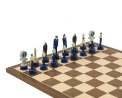 The Air Force Vs Marines Hand Painted Themed Chess Pieces By Italfama -Board Games - Chess And Cards Shop R69750 04
