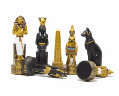 The Ancient Egypt Hand Painted Themed Chess Pieces By Italfama -Board Games - Chess And Cards Shop R69885 02