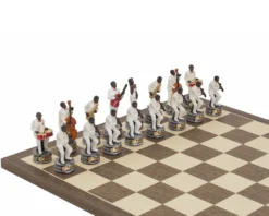 The Jazz Band Vs Rock Stars Hand Painted Themed Chess Pieces By Italfama -Board Games - Chess And Cards Shop R70649 06