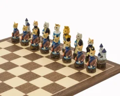 The Cats Vs Dogs Hand Painted Themed Chess Pieces By Italfama -Board Games - Chess And Cards Shop R70701 06