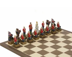 The British Vs Zulus Hand Painted Themed Chess Pieces By Italfama -Board Games - Chess And Cards Shop R70708 04