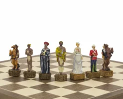 The British Vs Zulus Hand Painted Themed Chess Pieces By Italfama -Board Games - Chess And Cards Shop R70708 05