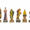 The Hungarians Vs Turkish Hand Painted Themed Chess Pieces By Italfama