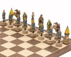 The Hungarians Vs Turkish Hand Painted Themed Chess Pieces By Italfama -Board Games - Chess And Cards Shop R71013 05