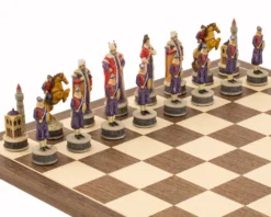 The Hungarians Vs Turkish Hand Painted Themed Chess Pieces By Italfama -Board Games - Chess And Cards Shop R71013 06