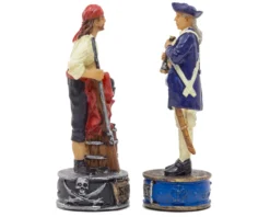 The Pirates Vs Navy Hand Painted Themed Chess Pieces By Italfama -Board Games - Chess And Cards Shop R71025 03