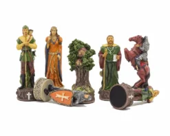 The Robin Hood Hand Painted Themed Chess Pieces By Italfama 10 The Robin Hood Hand Painted Themed Chess Pieces By Italfama -Board Games - Chess And Cards Shop R71151 02