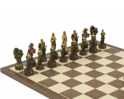 The Robin Hood Hand Painted Themed Chess Pieces By Italfama 12 The Robin Hood Hand Painted Themed Chess Pieces By Italfama -Board Games - Chess And Cards Shop R71151 04
