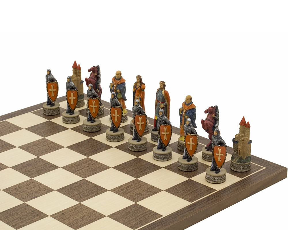 The Robin Hood Hand Painted Themed Chess Pieces By Italfama 6 The Robin Hood Hand Painted Themed Chess Pieces By Italfama - Image 6