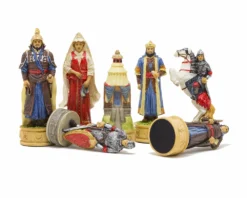 The Russians Vs Mongolians Hand Painted Themed Chess Pieces By Italfama 10 The Russians Vs Mongolians Hand Painted Themed Chess Pieces By Italfama -Board Games - Chess And Cards Shop R71402 02