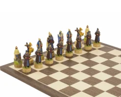 The Russians Vs Mongolians Hand Painted Themed Chess Pieces By Italfama 13 The Russians Vs Mongolians Hand Painted Themed Chess Pieces By Italfama -Board Games - Chess And Cards Shop R71402 05