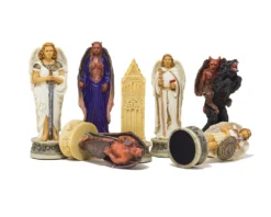 The Angels Vs Devils Hand Painted Themed Chess Pieces By Italfama -Board Games - Chess And Cards Shop R73868 02