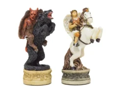 The Angels Vs Devils Hand Painted Themed Chess Pieces By Italfama -Board Games - Chess And Cards Shop R73868 03