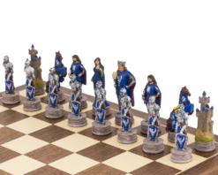 The King Arthur Hand Painted Themed Chess Pieces By Italfama -Board Games - Chess And Cards Shop R75139 04