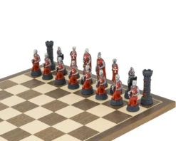 The Crusader Hand Painted Themed Chess Pieces By Italfama -Board Games - Chess And Cards Shop R75641 04