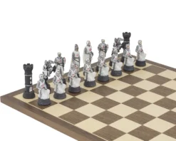 The Crusader Hand Painted Themed Chess Pieces By Italfama -Board Games - Chess And Cards Shop R75641 05