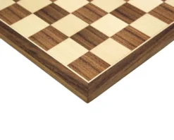 13.75 Inch Walnut And Maple Chess Board 6 13.75 Inch Walnut And Maple Chess Board -Board Games - Chess And Cards Shop RCB042 02